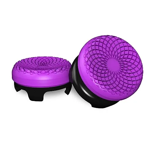 Pack de 2 Thumbsticks - STEELSERIES - KontrolFreek - Frenzy Edition - Pour manettes PS4 et PS5 - Violet - vue 2