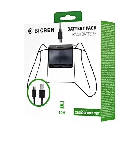 NACON XBXBATPACK Pack de recharge batterie 1400mAh câble USB-C 3m
