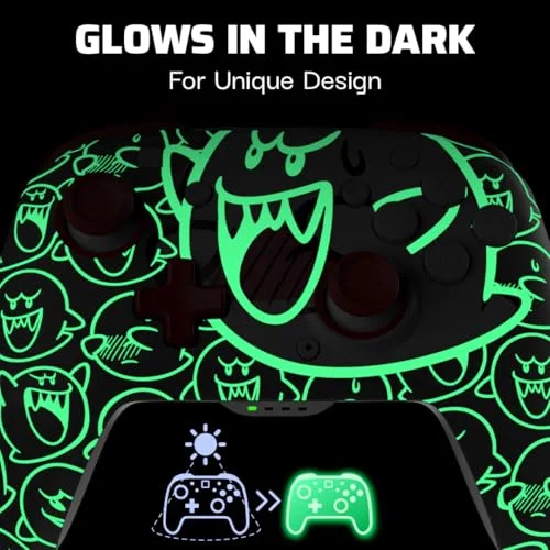 PDP Rematch GLOW Wireless Controller Boo-Hoo - vue 2