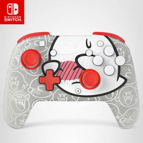 PDP Rematch GLOW Wireless Controller Boo-Hoo - vue 9