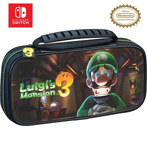 Pochette de transport - BigBen - Luigis Mansion 3 - Noir - Nintendo Switch Lite - Deluxe - vue 2