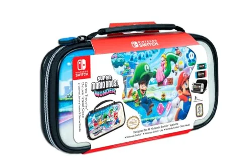 Nacon Pochette de transport Deluxe Super Mario pour Nintendo Switch et Switch Lite