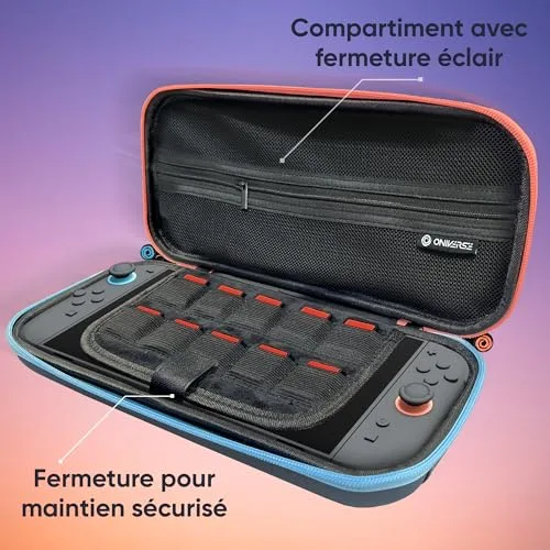 Pochette Protection - Oniverse - Nintendo Switch 2/OLED/Switch - Housse Rigide - Rembourrée - Ergonomique - vue 4