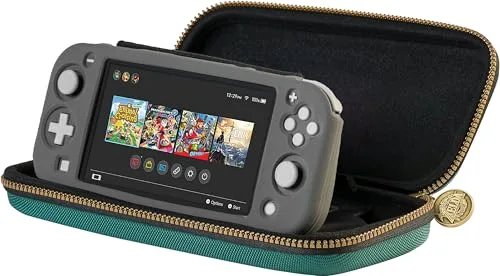 Pochette rigide - NACON - Zelda verte - Protection console - Compatible Nintendo Switch - Support réglable - vue 4