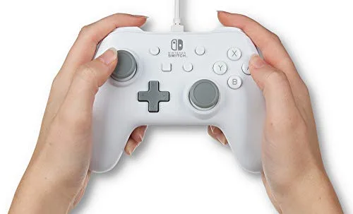 Power A Manette Filaire Blanc Mat Nintendo Switch - vue 9