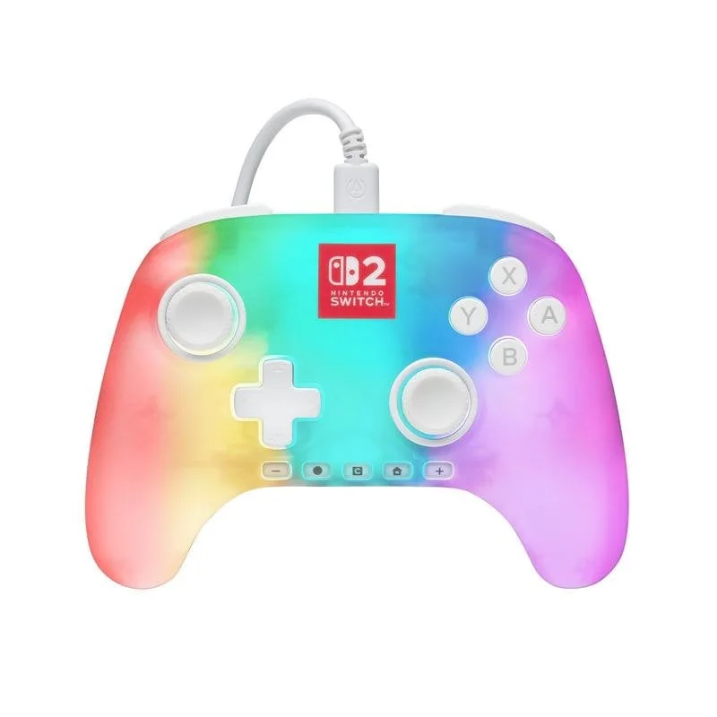 PowerA Advantage Manette filaire Switch 2 Blanc