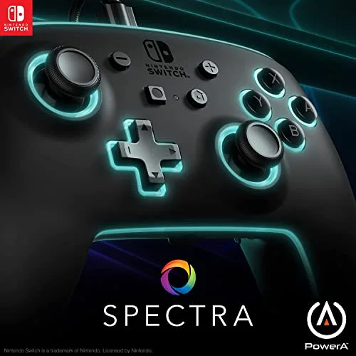 PowerA Spectra RGB Controller Switch Noir - vue 2