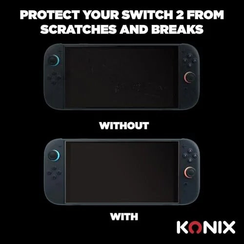 Protection d’écran verre trempé - KONIX - Nintendo Switch 2 - Anti-bulle - Anti-rayures - Indice de dureté 9H - 100 % - vue 4