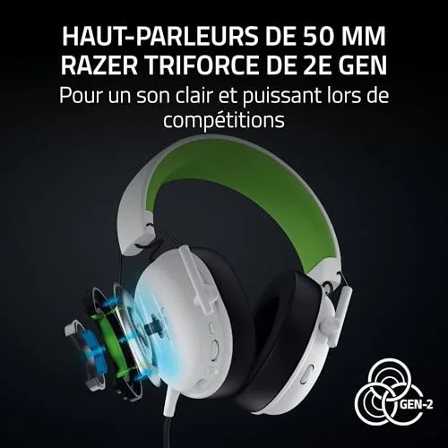 Razer BlackShark V3 X HyperSpeed Xbox - vue 3