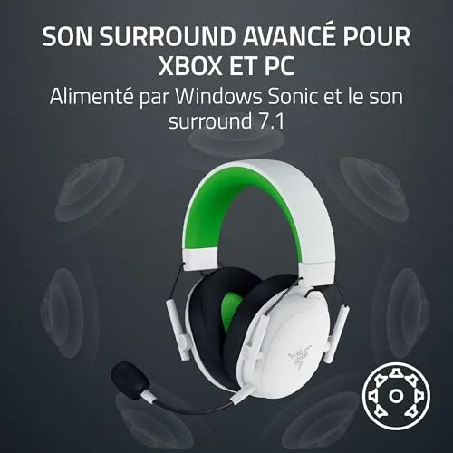 Razer BlackShark V3 X HyperSpeed Xbox - vue 7