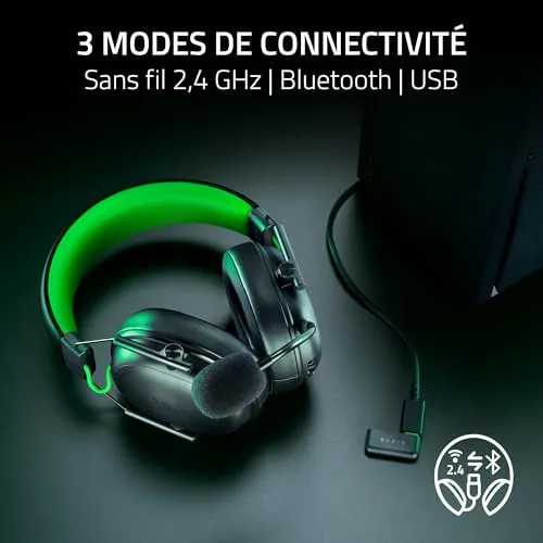 Razer BlackShark V3 X HyperSpeed Xbox - vue 6