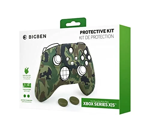 Nacon Silicon Skin Xbox Camouflage Vert
