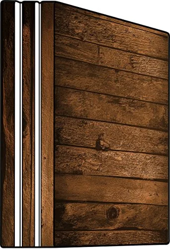 SKIN CONSOLE ET MANETTES PS4 PRO - BOIS - vue 3