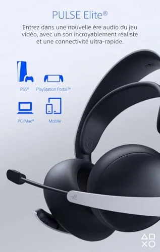 Sony Casque sans Fil PULSE Elite - vue 2