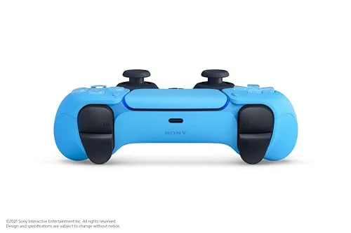 Sony Manette sans fil DualSense PS5 - Bleu ciel retour haptique & gâchettes adaptatives - vue 3