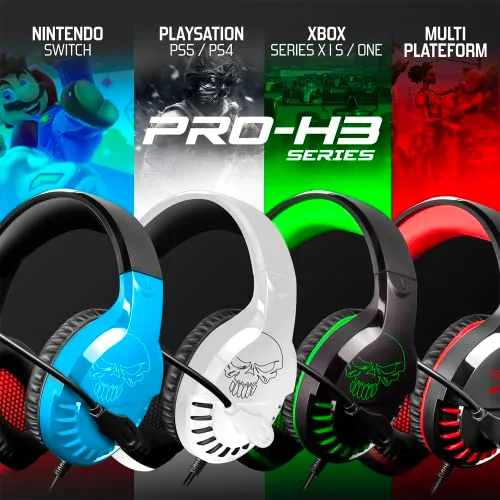 SPIRIT OF GAMER - PRO H3 - Casque Gamer Filaire avec Micro Compatible PS4 PS5 Xbox Smartphones Tablettes PC Mac - Son - vue 7