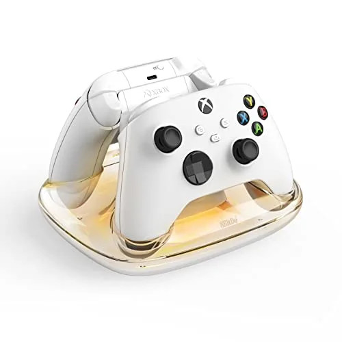 Station de charge 8BitDo Xbox White EU double batterie - vue 2