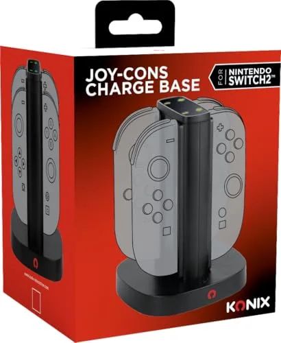 Station de charge Konix 4 Joy-Con Switch 2 - vue 6