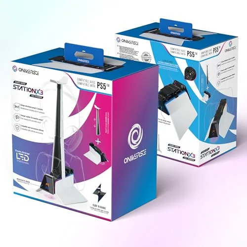 Station de charge ONiVERSE Station X3 PS5 LED - vue 6