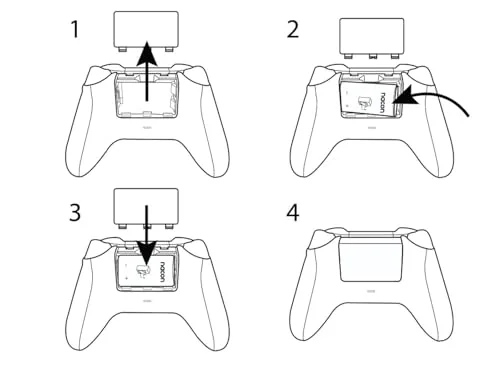 Station de chargement - Nacon - Station de chargement Nacon - 2 batteries 1400mAh - USB Type-C - Compatible Xbox - vue 5