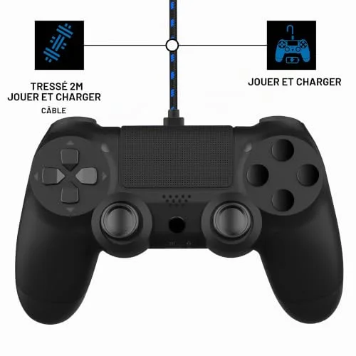 Station de chargement - Stealth - Ultimate - Noir - Accessoire PS4 - 5 en 1 - vue 5
