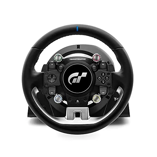 Thrustmaster T-GT II volant sous licence officielle PlayStation 5 et Gran Turismo avec un pédalier 3 pédales (compatible - vue 2