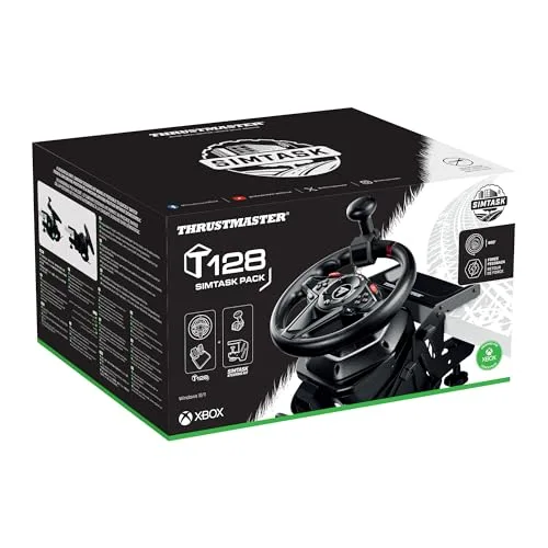 Thrustmaster T128 SimTask Pack Volant et Pédalier Xbox/PC - vue 6