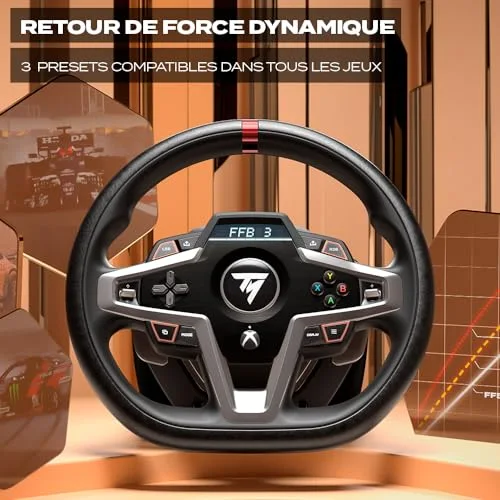 THRUSTMASTER T248 Volant de Course et Pédales Magnétiques pour Xbox Series X/S Xbox One PC - vue 4