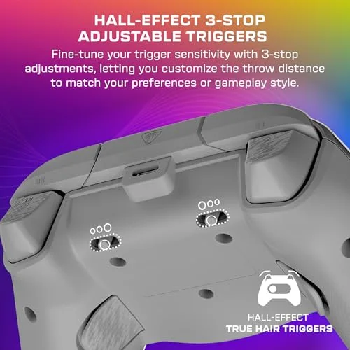 TURTLE BEACH Manette de jeu - Xbox Series XS Xbox One et PC - Afterglow Wave - RGB Filaire Gris - vue 2