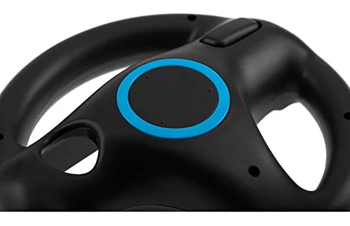 Volant - ACC. UNDER CONTROL - Wii - Noir - Compatible Wii - Idéal pour jeux de course - vue 2