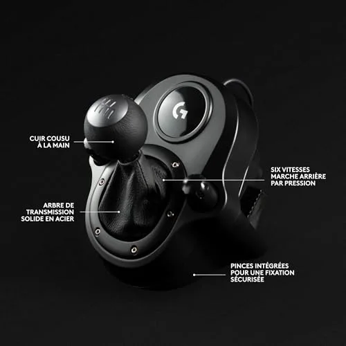 Volant de course - LOGITECH G - G29 SE - Cuir véritable - Retour de force - Pédalier personnalisable - vue 7