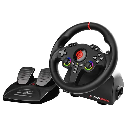 Subsonic Superdrive 220 RS-X Volant PS4 Xbox Switch 2 LED Joysticks