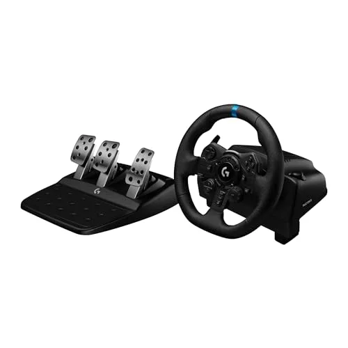 Volant Logitech G G923 SE avec pédales et levier TRUEFORCE - vue 6