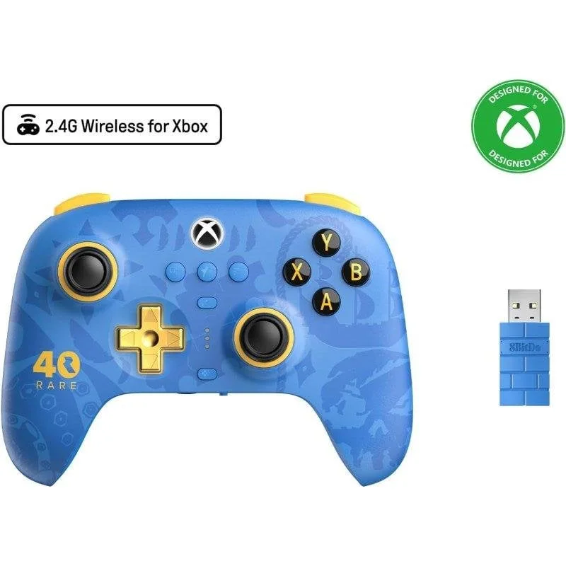 Manette 8BitDo Ultimate Sans Fil 3 Modes Xbox Hall Effect Rare Edition - vue 2