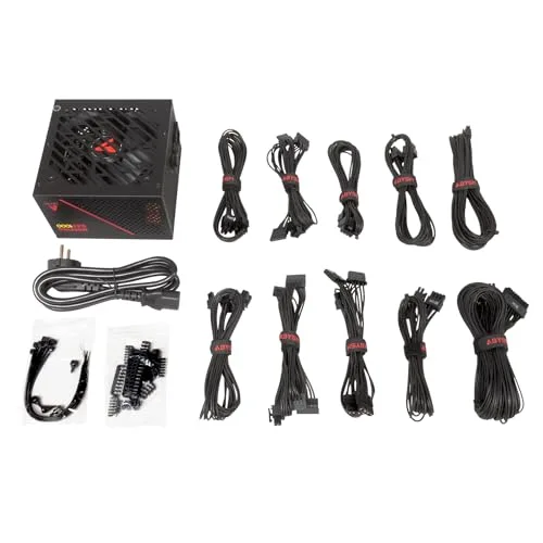 ABYSM Morpheo GX5 850W noir rouge - vue 5