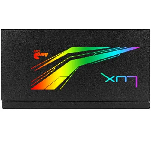 Aerocool LUX 750M RGB 750W 80+ Bronze semi-modulaire - vue 3