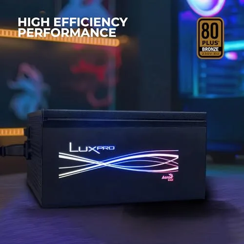 Aerocool LUXPRORGB550M 550W 80+ Bronze semi-modulaire - vue 2