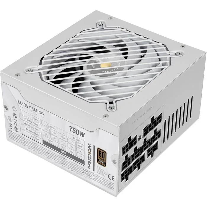 Mars Gaming MPB750SIM 750W 80+ Bronze Full Modulaire ATX