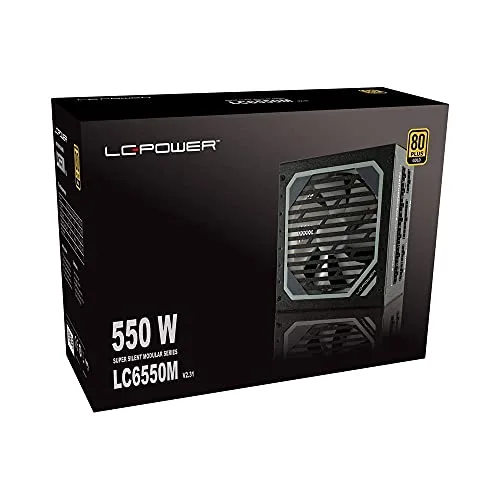 Alimentation PC - LC-Power - LC6550M V2.31 - 550W - 80 PLUS GOLD - Modulaire - vue 7