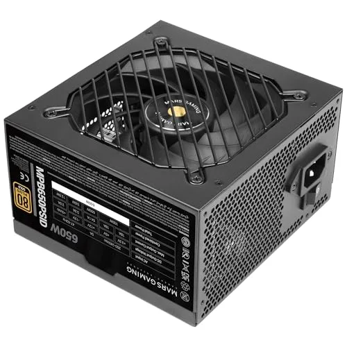 Alimentation PC - MARS GAMING - MPB650PSID - 650W - 80 PLUS Gold - ATX 3.1 PCIe 5.1 - vue 7