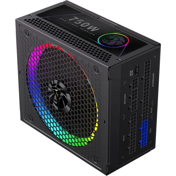 GAMEMAX RGB 750G 750W 80+ Gold Full Modulaire ATX