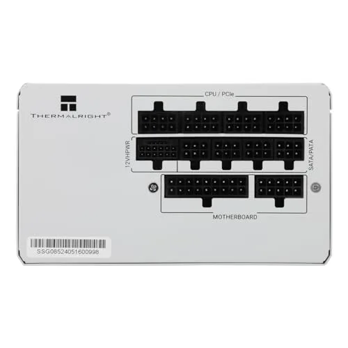 Alimentation PC modulaire - THERMALRIGHT SG850-W - 80+ Gold - Blanc - vue 3