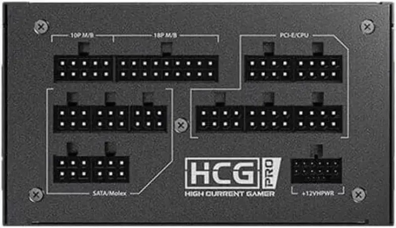 Alimentation ANTEC HCG1000 Pro Platinum 1000W ATX 3.1 80 PLUS Platinum 100% modulaire - image 2