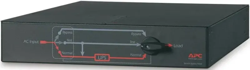 Panneau de Bypass APC SBP6KRMI2U 230 V 32A avec 4 sorties IEC-320 C19 - alimentation vue principale