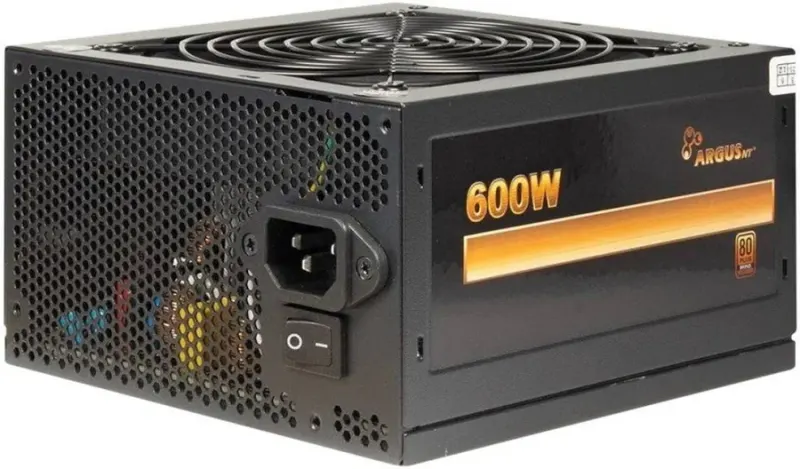 Argus BPS-600 unité d''alimentation d''énergie 20+4 pin ATX ATX Noir alimentation 600 watt - image 2