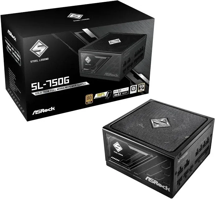 Asrock Steel Legend 750W 80+ Gold noir