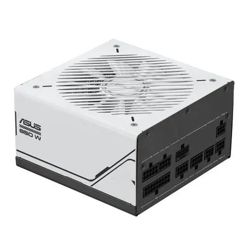 Alimentation PC modulaire ASUS PRIME 850W 80 PLUS Gold blanc et noir - alimentation vue principale