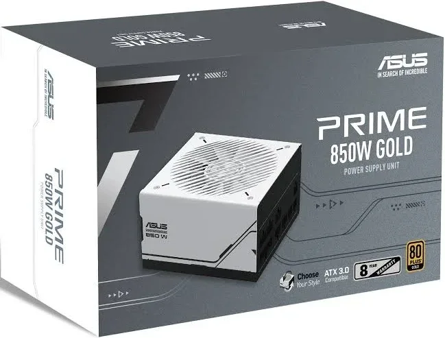 ASUS Prime 850W 80 Plus Gold Modulaire Blanc - image 3