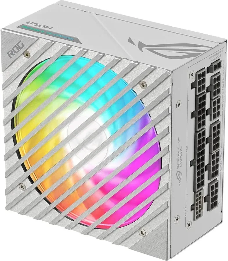 Alimentation PC modulaire ASUS ROG Loki SFX-L ARGB 850W 80 PLUS Platinum blanc - image 3