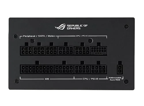 ASUS ROG STRIX 1200W 80+ Gold Aura Edition noir - vue 4